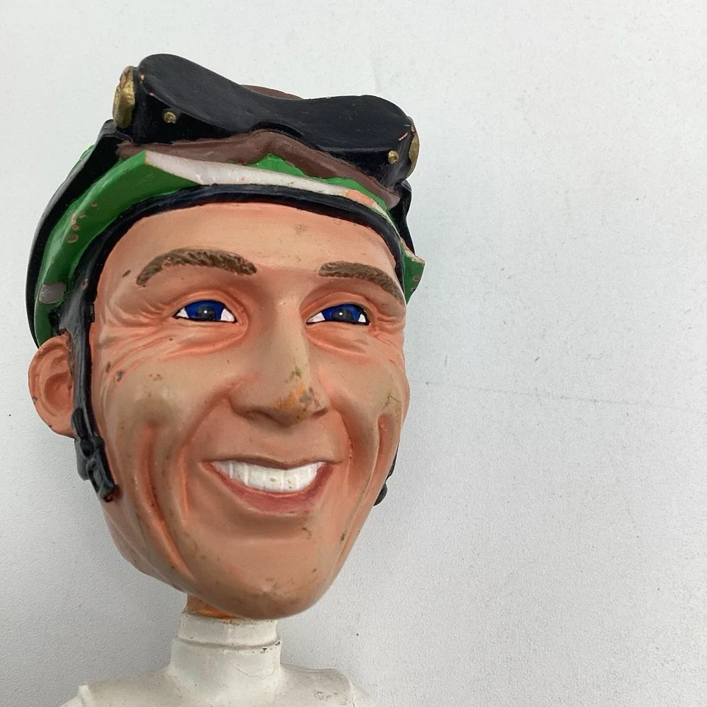 Jerry‎ Bailey Bobblehead Jockey Hall of Fame Saratoga Horse Racing Collectible